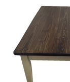 Essex Farmhouse Table with Tapered Legs