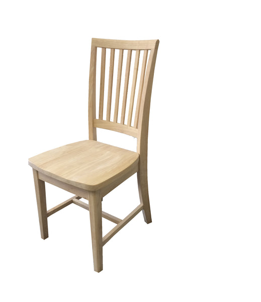 Unfinished wood sales dining chairs