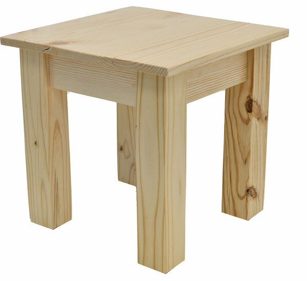 Pine Wood End Table