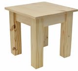 Pine Wood End Table