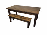 Rustic Farmhouse Table Farm Table Harvest Table hand crafted in St. Louis 8
