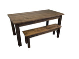 Rustic Farmhouse Table Farm Table Harvest Table hand crafted in St. Louis 9
