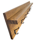 Coat Rack with Shelf