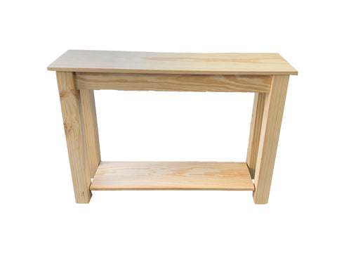 Unfinished Sofa Table
