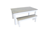 Cottage  grey Farmhouse Table, harvest table Farm table Rustic Table