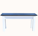 Yin - Yang Wooden Farmhouse Bench Set