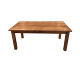 Sleek and Simple, Dining Table, Farmhouse Table, Dining Set, Real Wood, Affordable Table, Tables, Modern Table, Rustic Farmhouse, Solid Wood, Kitchen Table, Harvest Table, Furniture, Dining