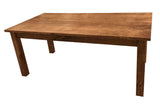 Sleek and Simple, Dining Table, Farmhouse Table, Dining Set, Real Wood, Affordable Table, Tables, Modern Table, Rustic Farmhouse, Solid Wood, Kitchen Table, Harvest Table, Furniture, Dining