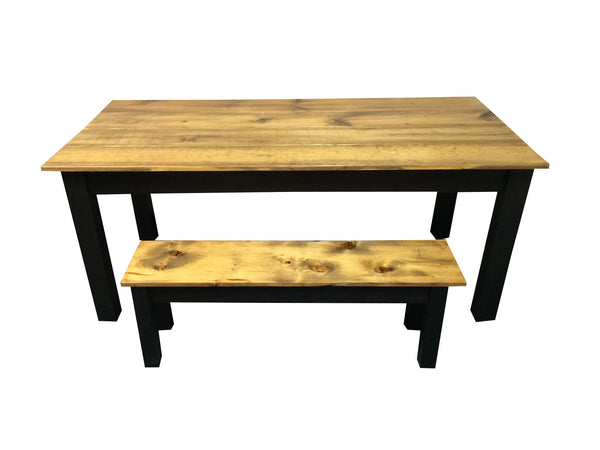 Sleek and Simple, Dining Table, Farmhouse Table, Dining Set, Real Wood, Affordable Table, Tables, Modern Table, Rustic Farmhouse, Solid Wood, Kitchen Table, Harvest Table, Furniture, Dining