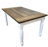 Sleek and Simple, Dining Table, Farmhouse Table, Dining Set, Real Wood, Affordable Table, Tables, Modern Table, Rustic Farmhouse, Solid Wood, Kitchen Table, Harvest Table, Furniture, Dining