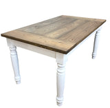Sleek and Simple, Dining Table, Farmhouse Table, Dining Set, Real Wood, Affordable Table, Tables, Modern Table, Rustic Farmhouse, Solid Wood, Kitchen Table, Harvest Table, Furniture, Dining