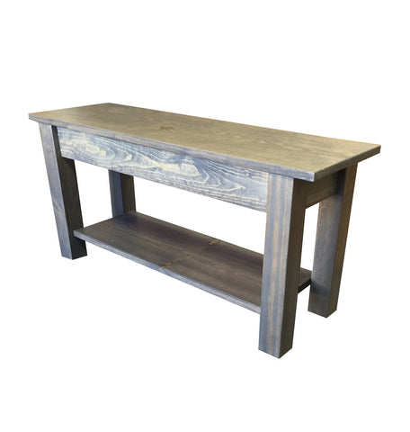 Cape Cod Bench with shelf