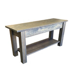 Cape Cod Bench with shelf