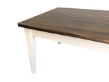 Essex Farmhouse Table with Tapered Legs
