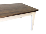 Essex Farmhouse Table with Tapered Legs