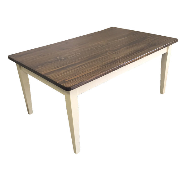 Essex Farmhouse Table with Tapered Legs