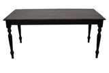 French Country side Farmhouse Table Harvest Table turned legs Farm table Rustic Table