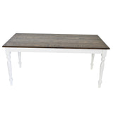 French Marsanne Country Farmhouse Table turned legs