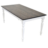 French Marsanne Country Farmhouse Table turned legs