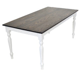 French Marsanne Country Farmhouse Table turned legs