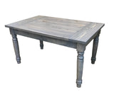 Grey English Farmhouse Harvest Table