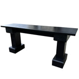 Black Wyoming Bench