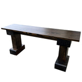 Dark Walnut Wyoming Bench