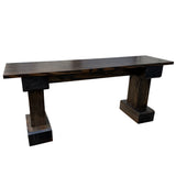 Dark Walnut Wyoming Bench