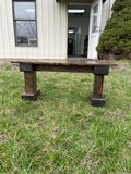 Dark Walnut Wyoming Bench