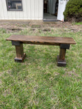 Dark Walnut Wyoming Bench