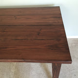 Red Mahogany Harvest Farmhouse Rustic Table