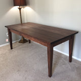 Red Mahogany Harvest Farmhouse Rustic Table