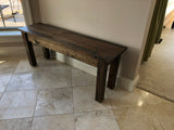 Rustic Yukon Farmhouse Bench