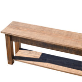 Lancaster Harvest Bench With Shelf