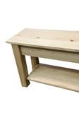 Bench, Bench with Shelf, Farmhouse Bench, Unfinished Bench, DIY Bench, Make yourself, farm, dining bench, storage bench, shoe bench, kitchen seating, seating, living room seating, bedroom storage, bedroom bench, hallway bench, entryway bench, foyer bench