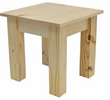 Pine Wood End Table