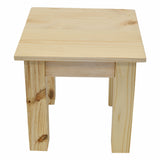 Pine Wood End Table