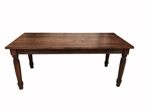 Red Mahogany English Table