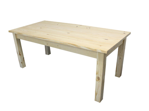 Sleek and Simple, Dining Table, Farmhouse Table, Dining Set, Real Wood, Affordable Table, Tables, Modern Table, Rustic Farmhouse, Solid Wood, Kitchen Table, Harvest Table, Furniture, Dining