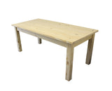 Sleek and Simple, Dining Table, Farmhouse Table, Dining Set, Real Wood, Affordable Table, Tables, Modern Table, Rustic Farmhouse, Solid Wood, Kitchen Table, Harvest Table, Furniture, Dining