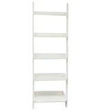White Leaning Ladder Shelf