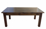 Rustic Farmhouse Table Farm Table Harvest Table hand crafted in St. Louis