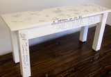 Guestbook Bench