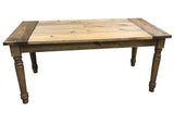 Light Walnut English Farmhouse Table
