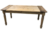 Light Walnut English Farmhouse Table