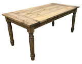 Light Walnut English Farmhouse Table