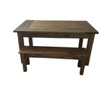 Rustic Yukon Cabin Farm Table Farmhouse Tables