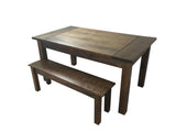 Rustic Yukon Cabin Farm Table Farmhouse Tables