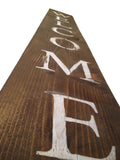 Wood Welcome Sign